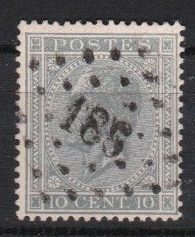 Belg. 1865 - Leopold I nr 17, Postzegels en Munten, Verzenden, Gestempeld
