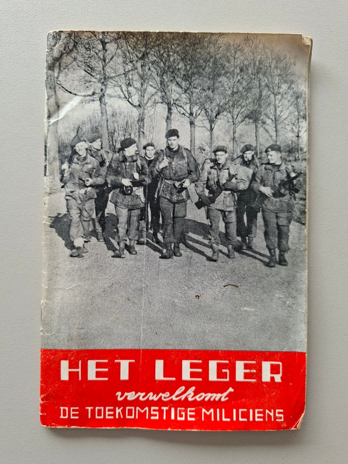 Infoboekje voor toenmalige miliciens, Ophalen