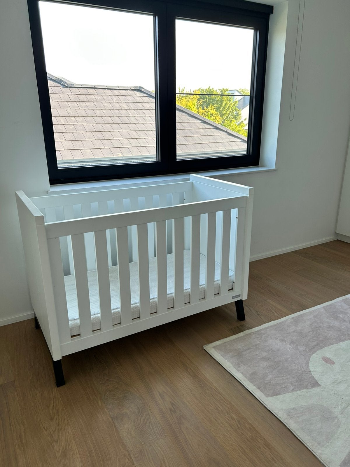 Babybed Interbaby wit 60x120, Ophalen, Zo goed als nieuw