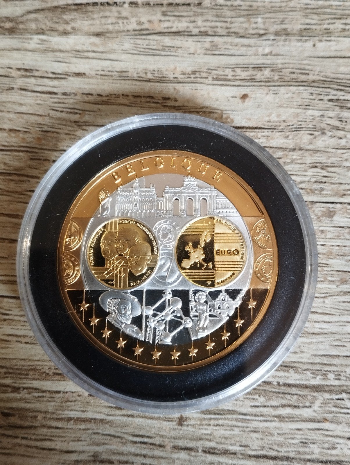Médaille belge, Belgique
