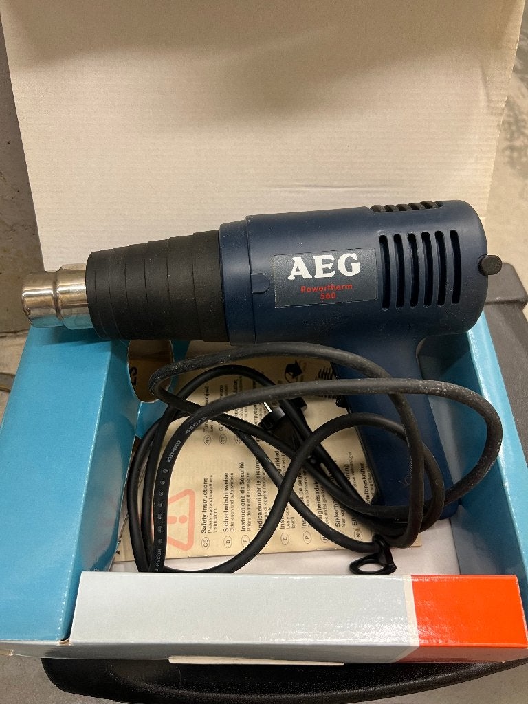 AEG Powertherm 560 – heteluchtpistool 1500W, Ophalen, Gebruikt