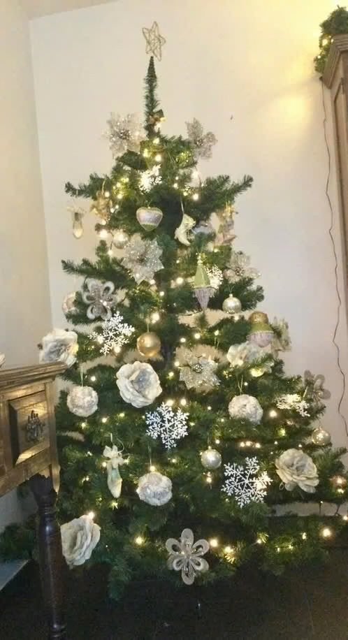 Luxe kunst kerstboom ( zonder decoratie), Diversen, Ophalen, Gebruikt