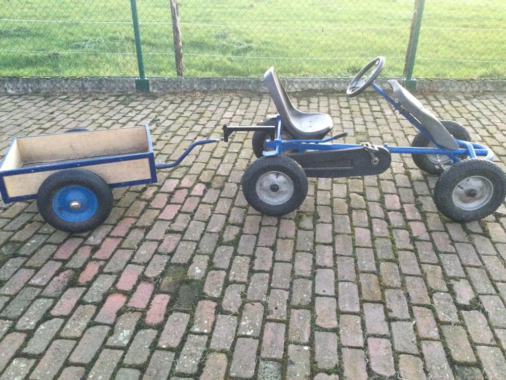 Skelter met kar, Ophalen