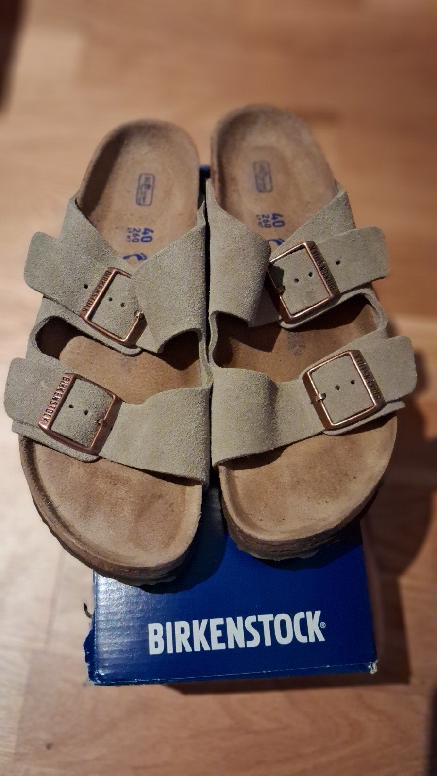 Mules unisex , gris-taupe,  40 , Birkenstock, Etat Neuf, Vêtements | Hommes, Chaussures, Neuf, Enlèvement ou Envoi, Autres couleurs