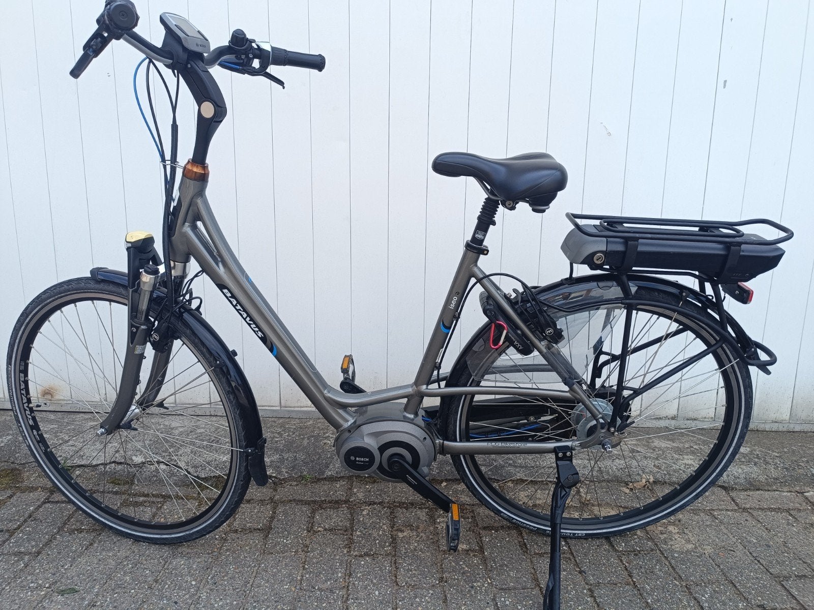 Elektrische fiets Merk Batavus in zeer goede staat, Fietsen en Brommers, Ophalen, Zo goed als nieuw, 50 km per accu of meer, Batavus