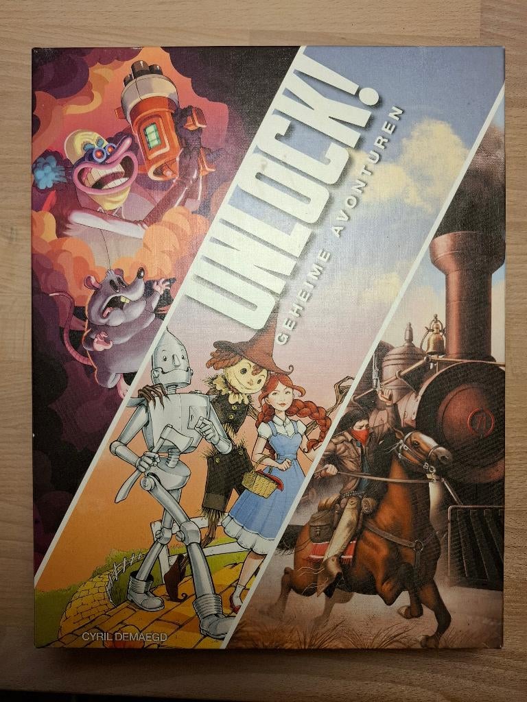 Unlock! 3 - Geheime Avonturen, Vijf spelers of meer, Ophalen of Verzenden, Zo goed als nieuw, Space Cowboys