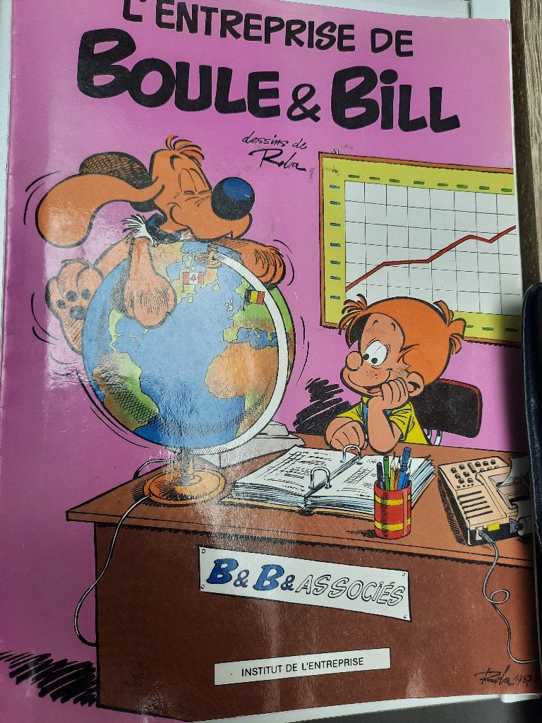 Boule et Bill, Une BD, Enlèvement, Utilisé