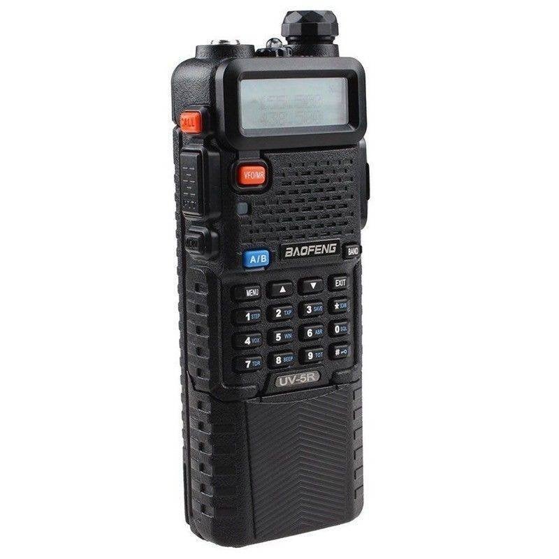 Upgrade Baofeng UV-5R met grote batt., Télécoms, Enlèvement ou Envoi, Avec clip de ceinture, 2 à 5 km, Neuf