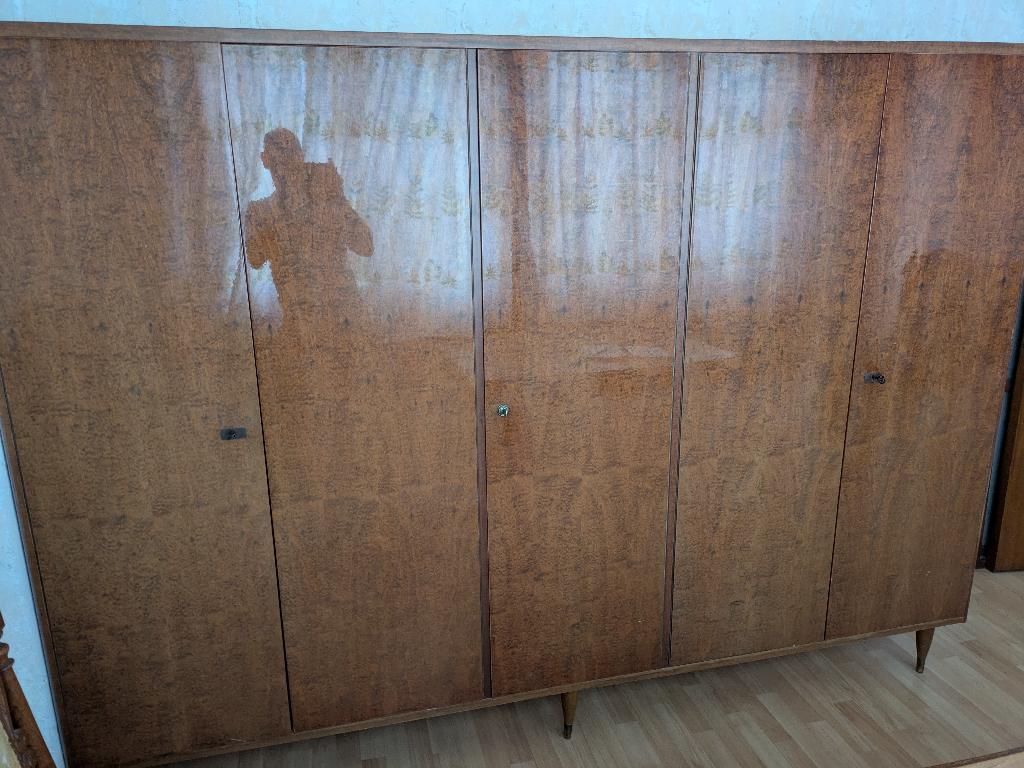 Vintage kleerkast, Gebruikt, Vintage, 200 cm of meer, 150 tot 200 cm