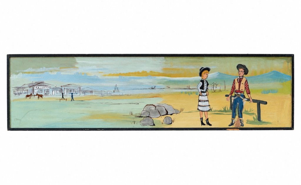 XXL schilderij uit oude school / Vintage schoolobject, Enlèvement