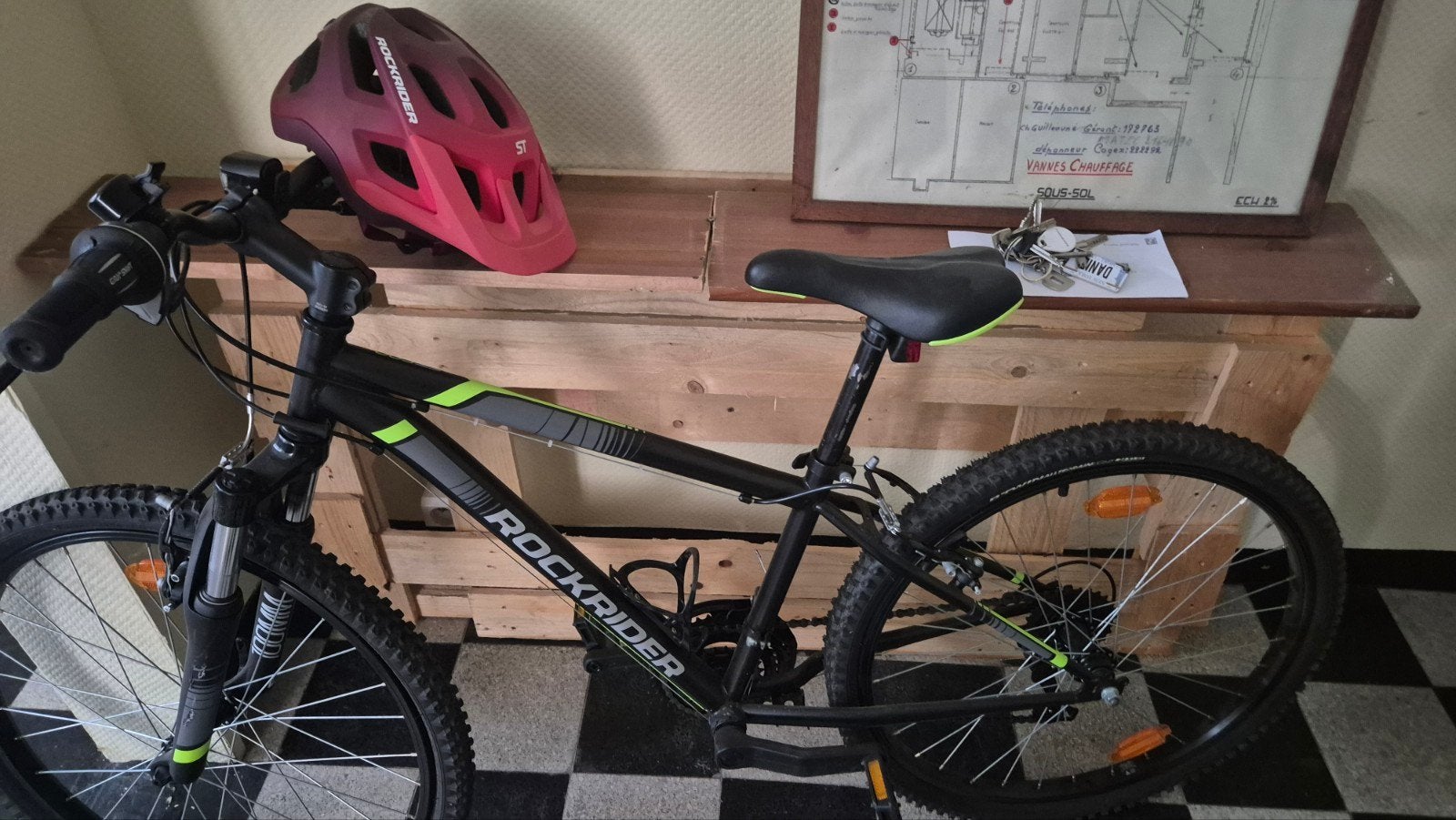 VTT enfant Rockrider 24" – état neuf, utilisé une seule fois, Vélos & Vélomoteurs, Enlèvement, Neuf