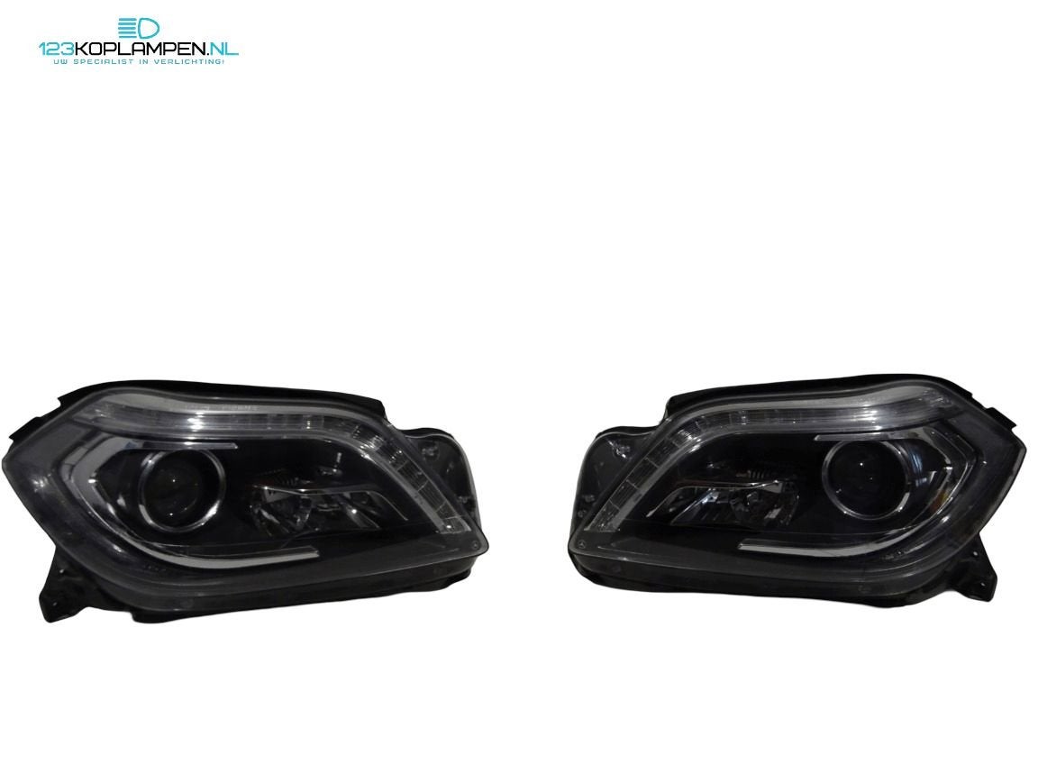 Mercedes GL W166 Bi-Xenon LED Night Vision koplampen koplamp, -, Origine de la pièce connue, Utilisé, -
