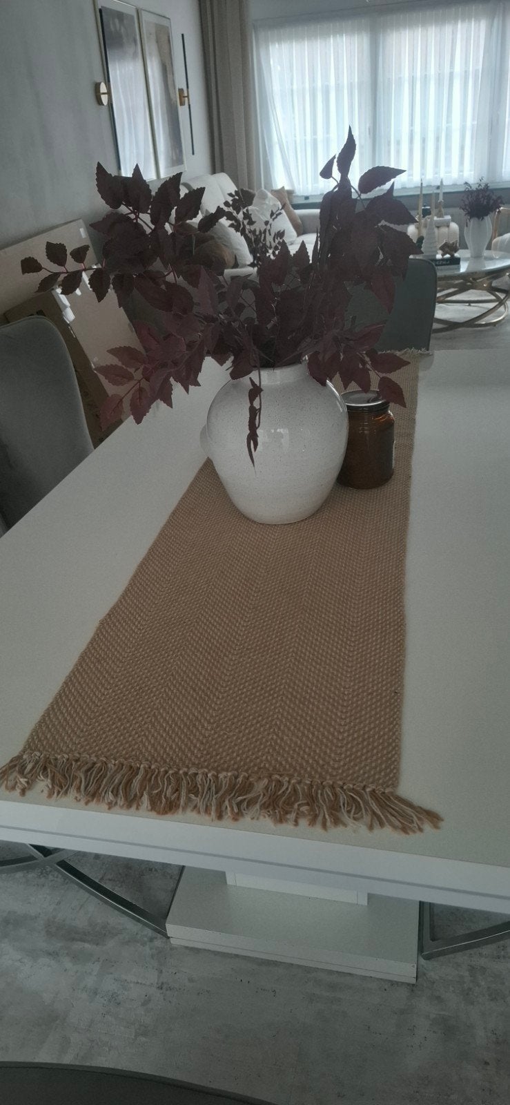 Table a manger pour 6 personnes  très bonne état en lake, Maison & Meubles, Comme neuf, Cinq personnes ou plus, Rectangulaire