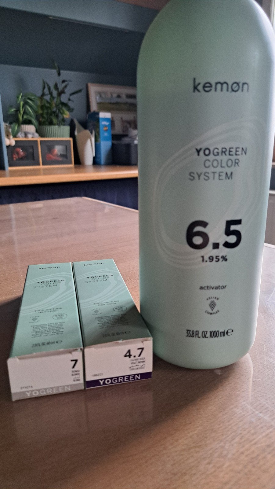 kemon yogreen 7 en 4.7 toon op toon kleuring, Enlèvement ou Envoi, Comme neuf, Autres types