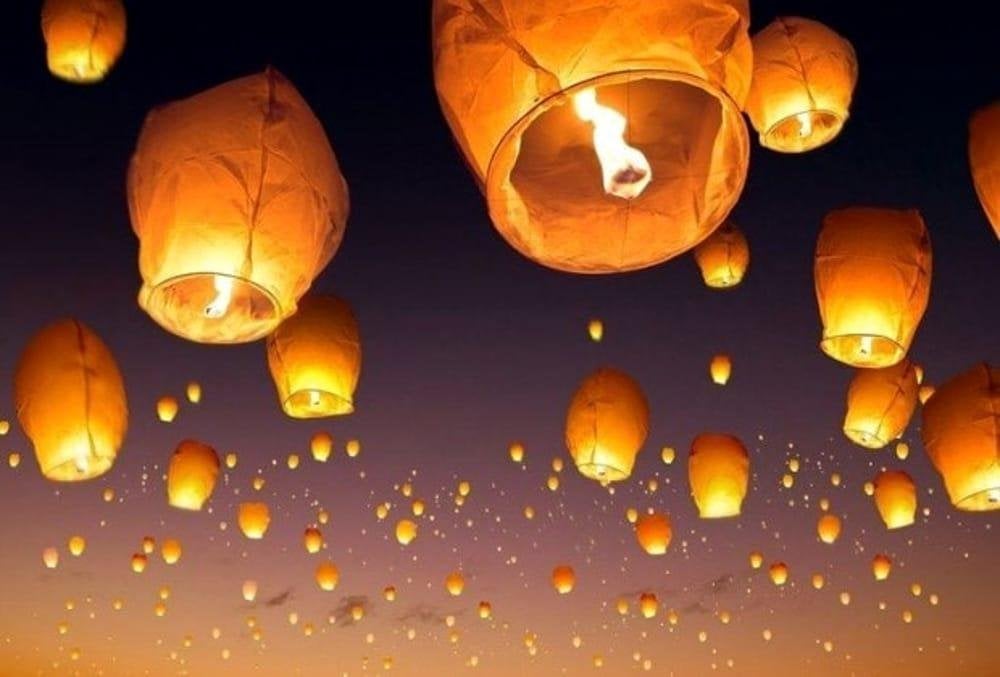 Lanternes volantes - LOT > 700 pièces, Enlèvement, Neuf, Article de fête
