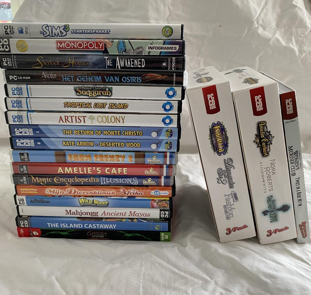 Mega PC Game Pakket (20+ Games), Games en Spelcomputers, Games | Pc, Ophalen, Overige genres, 1 speler, Zo goed als nieuw
