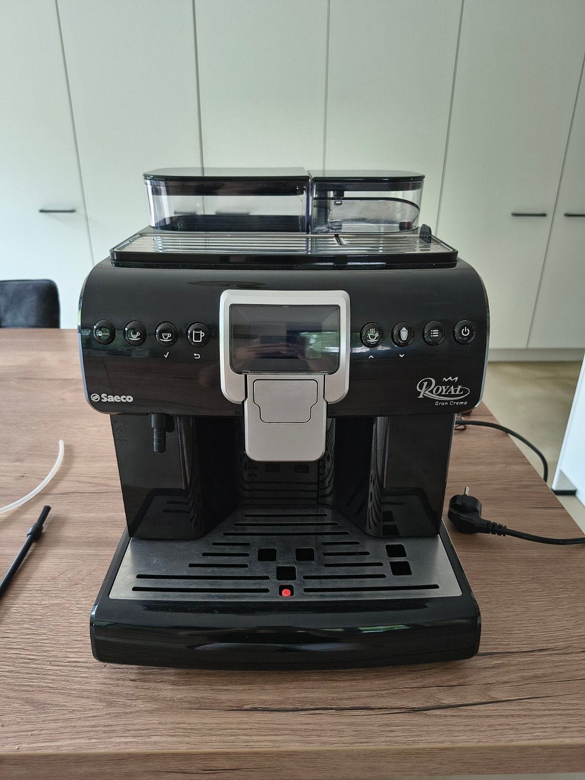 Saeco royal gran crema koffiemachine, Ophalen, Gebruikt, 10 kopjes of meer, Koffiemachine