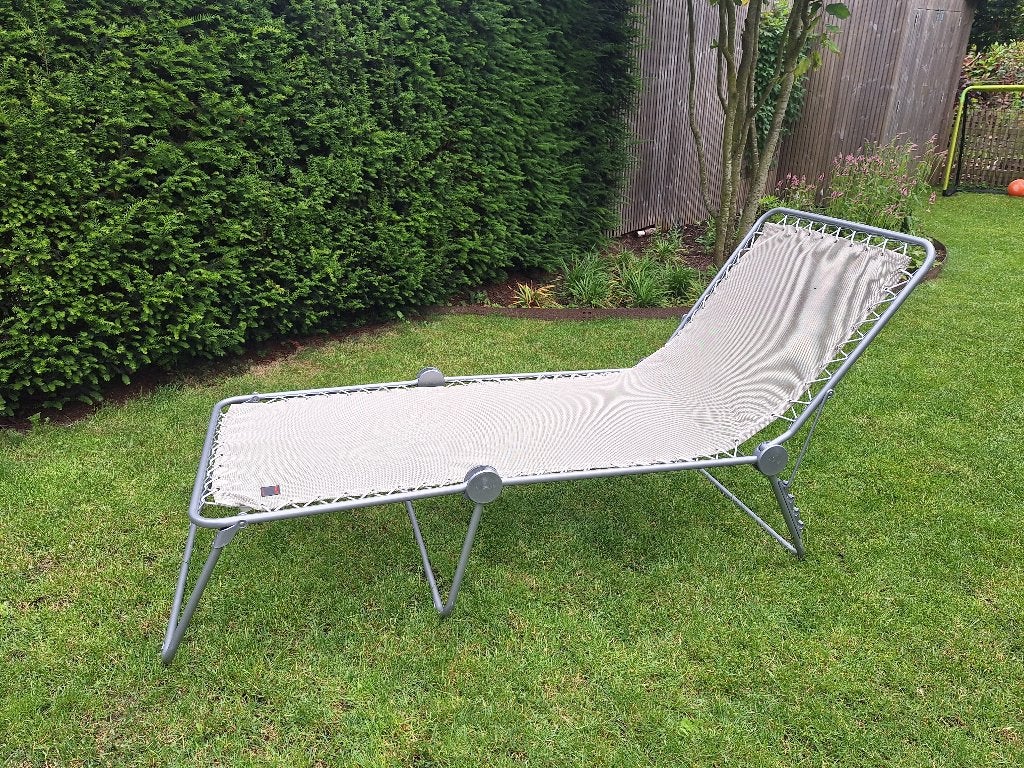 Ligstoel Lafuma, Tuin en Terras, Ophalen, Zo goed als nieuw, Inklapbaar
