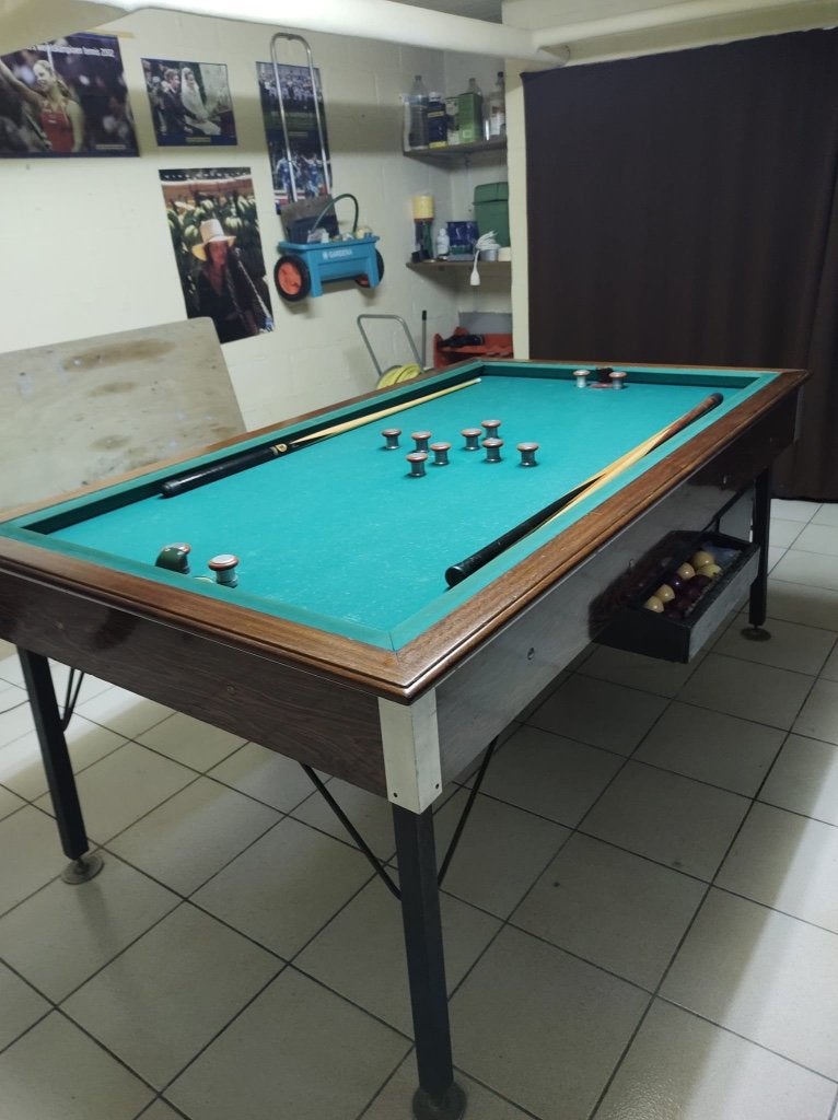 Stoppen billard, Sports & Fitness, Billards & Billards américains, Utilisé, Table de billard, Table de billard, Enlèvement