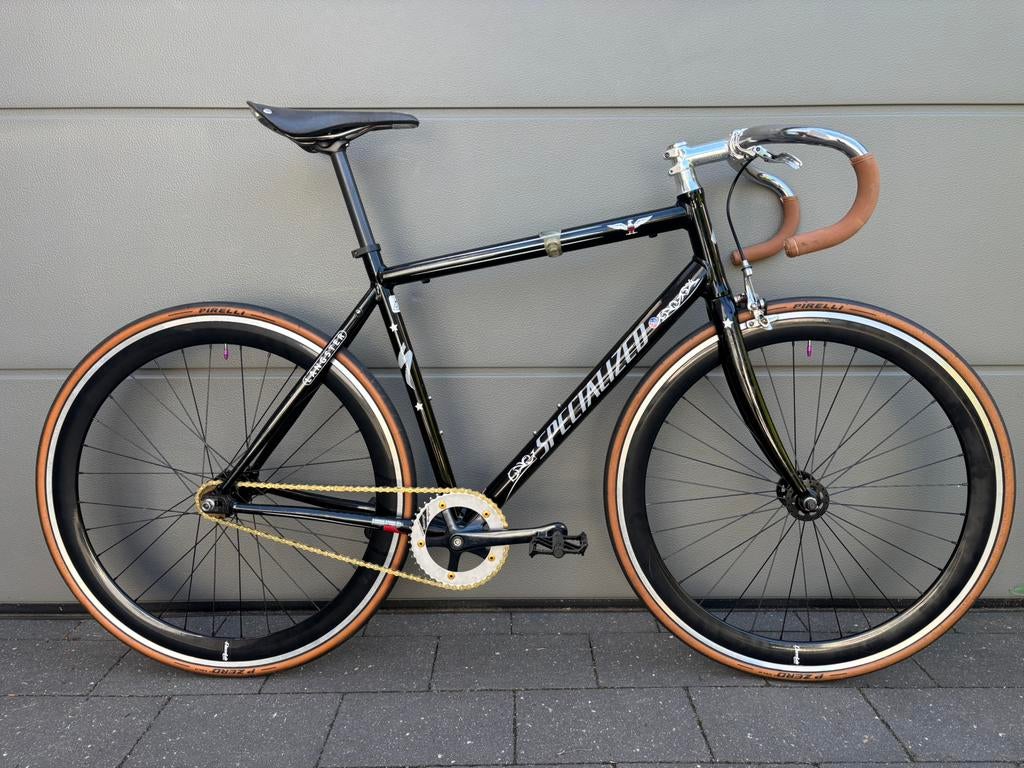Specialized Langster Fixi of Freewheel 56cm, Velgrem, Aluminium, Zo goed als nieuw, 53 tot 57 cm