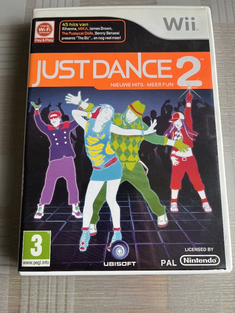 Wii spel Just Dance 2, Consoles de jeu & Jeux vidéo, Enlèvement ou Envoi, Musique, Utilisé, À partir de 3 ans