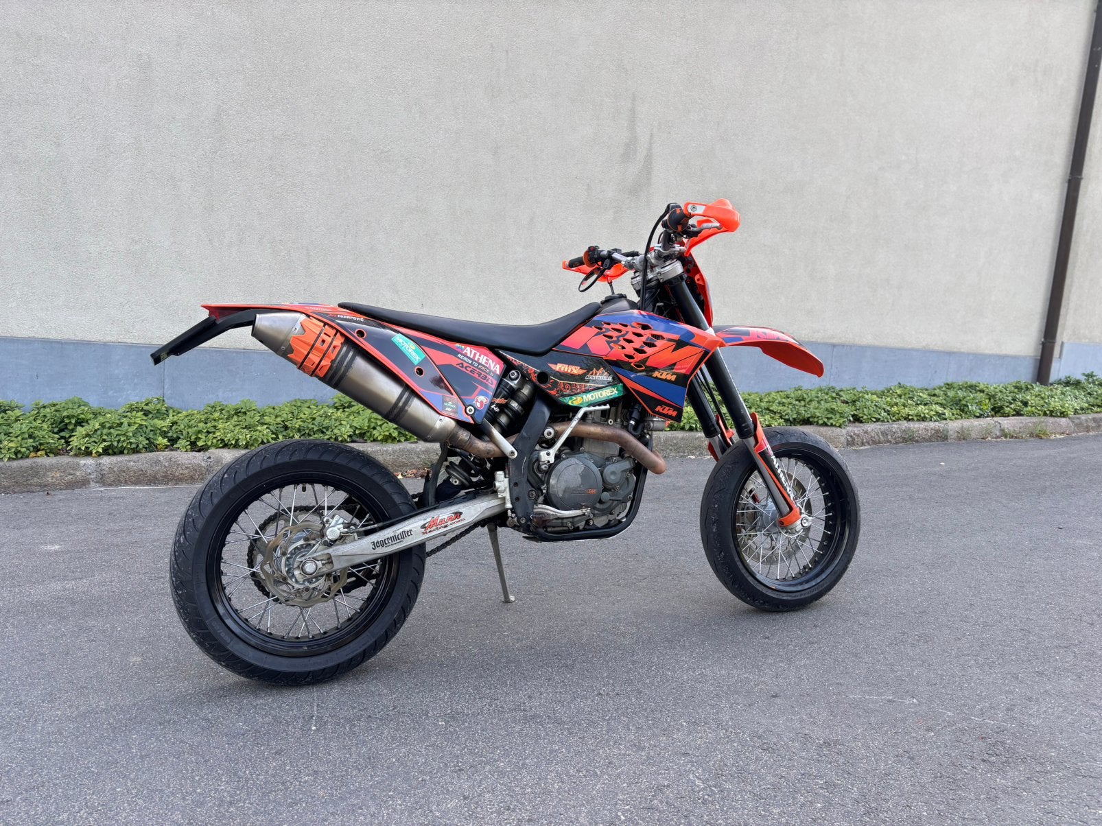 KTM 450 exc-r 2009 supermoto a2 rijbewijs, Motoren, Particulier, SuperMoto