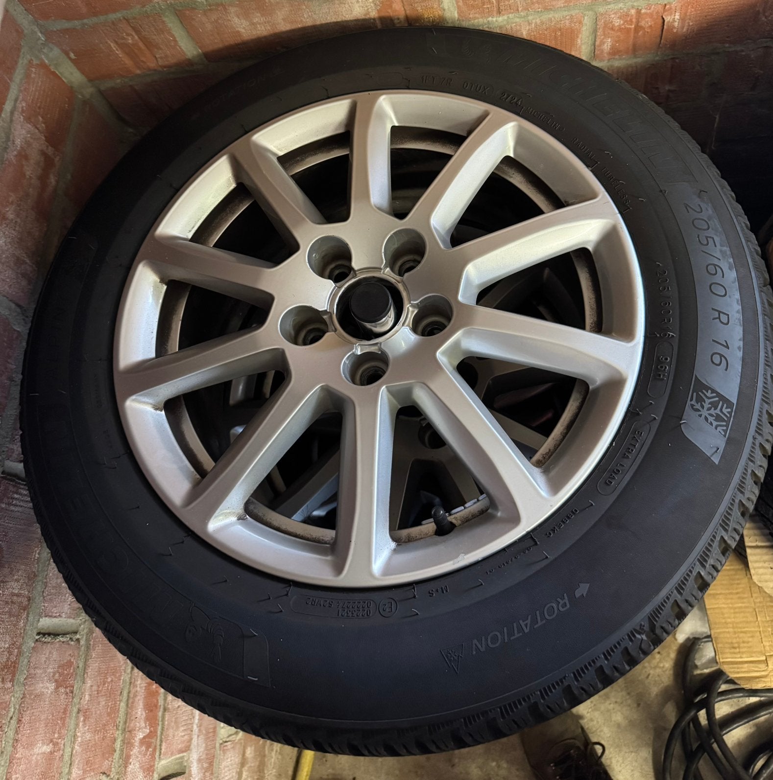 Audi a4 originele velgen + winterbanden, Auto-onderdelen, Banden en Velgen, Ophalen, 16 inch, Banden en Velgen, Personenwagen