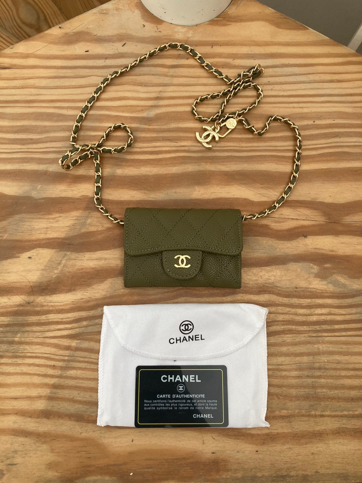 Chanel, Bijoux, Sacs & Beauté, Enlèvement, Comme neuf, Vert