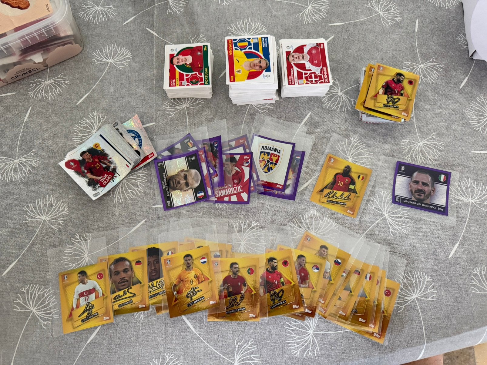 Groot lot topps 2024 stickers, Ophalen, Zo goed als nieuw, Sport