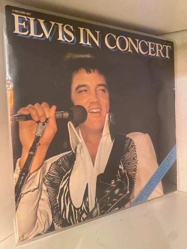 Elvis Presley – Elvis In Concert, LP, Rock 'n' roll, Double LP, Utilisé