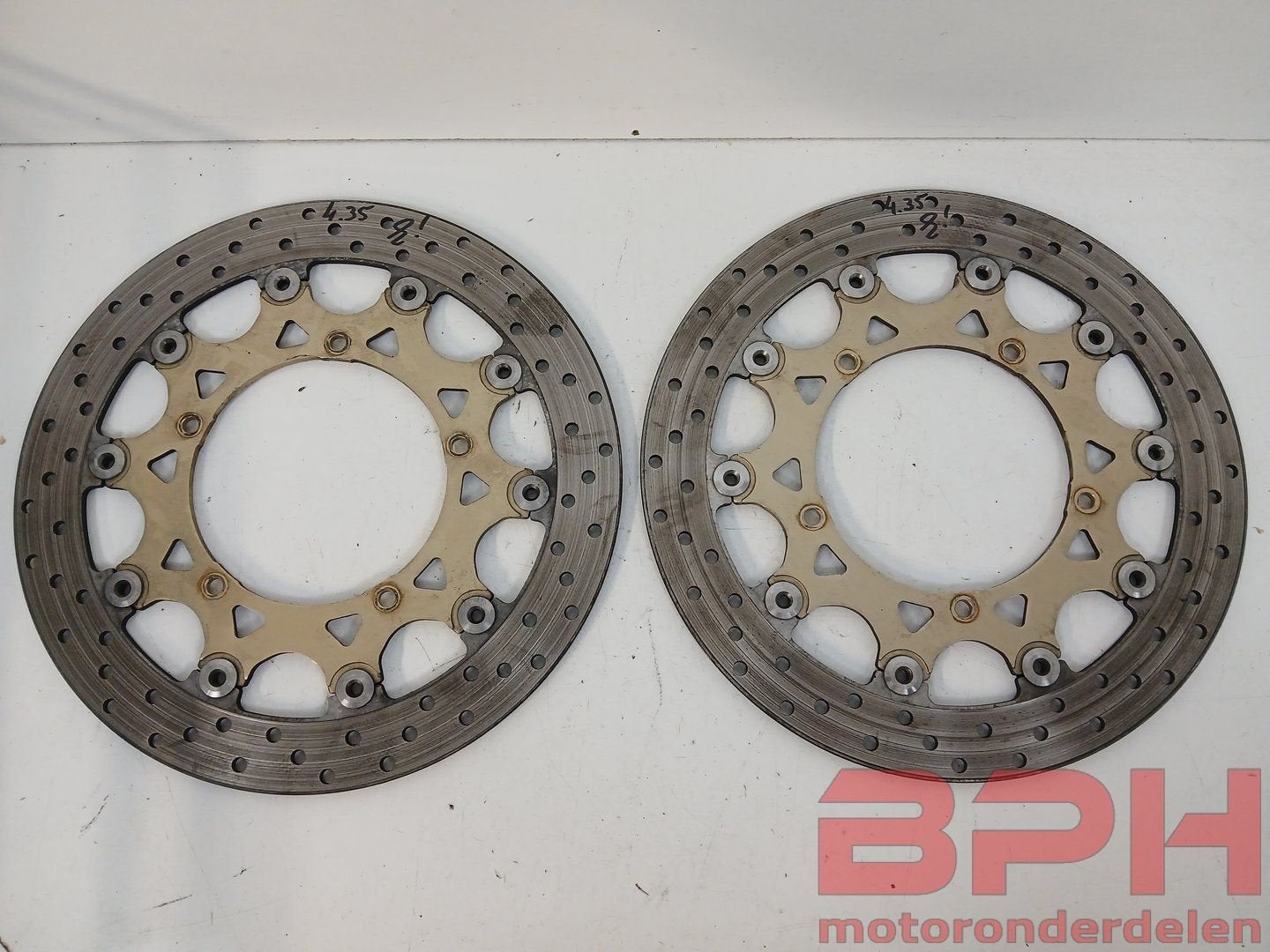 Remschijven Yamaha YZF R1 2004 2005 2006 RN12 5VY remschijf, Gebruikt, -, -, Ophalen of Verzenden