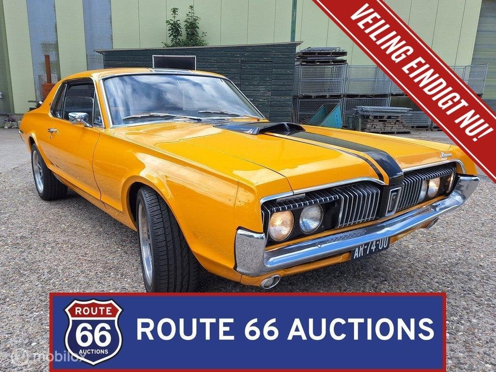 Mercury Cougar | 1967 | Route 66 Auctions, Achat, Entreprise, Boîte manuelle, Autre carrosserie