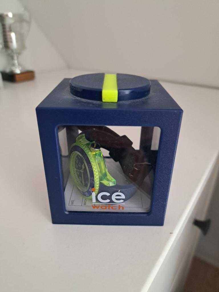 Montre enfants ice watch, Enlèvement, Comme neuf, Bleu, Garçon ou Fille