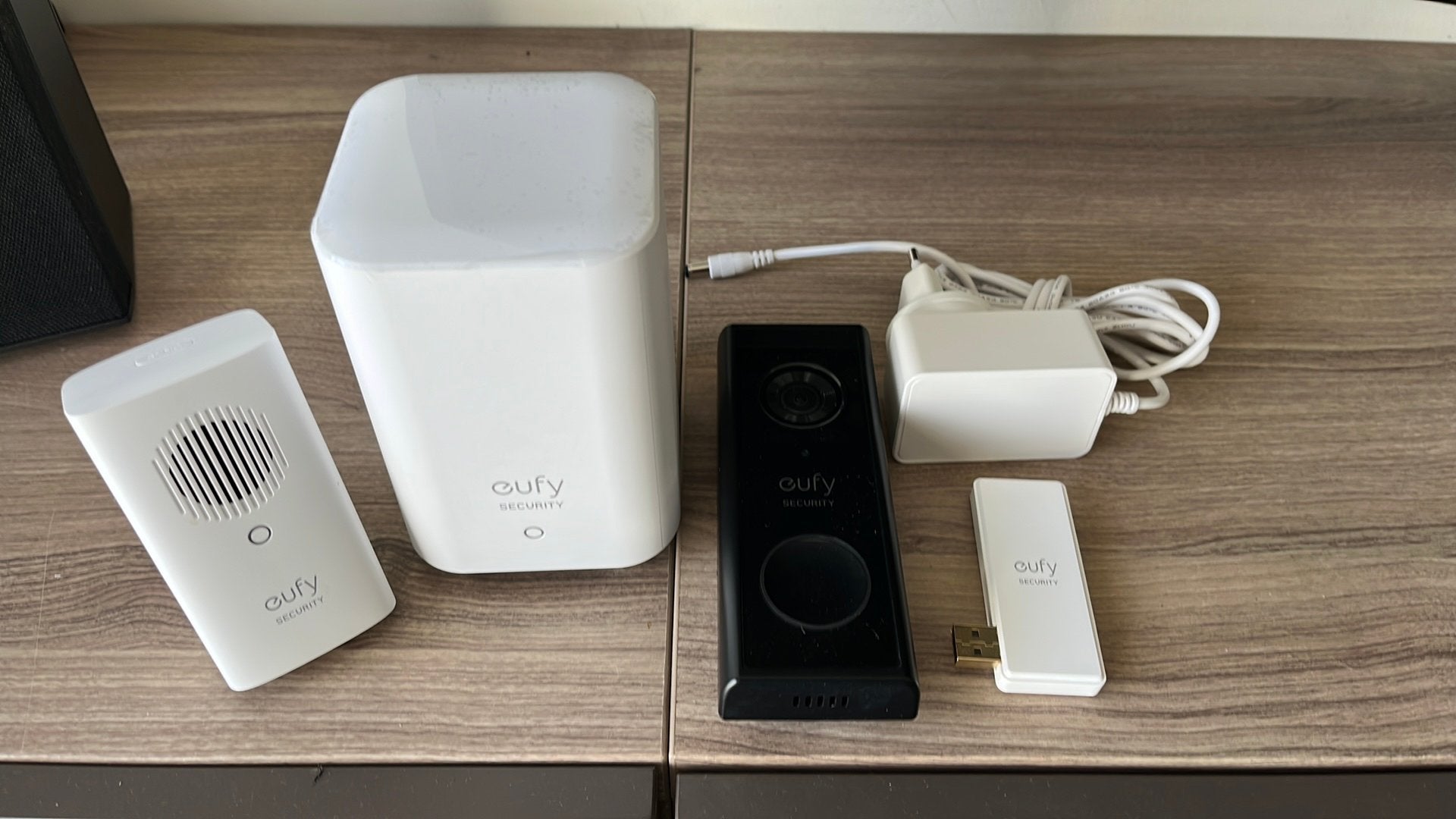 Eufy video doirbell battery set met chime, Ophalen of Verzenden, Zo goed als nieuw