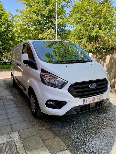 Ford Transit Custom 2.0 TDCi L2H1, Autos, Camionnettes & Utilitaires, Particulier, Airbags, Air conditionné, Bluetooth, Ordinateur de bord