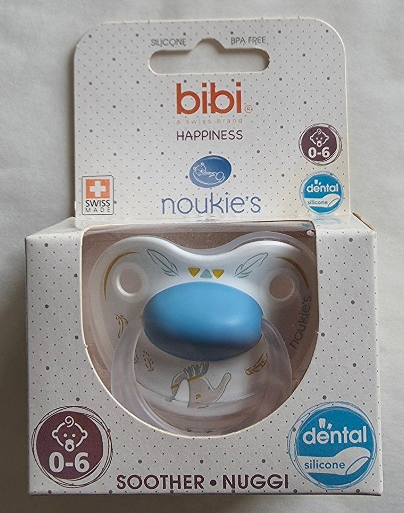 Tétine bibi noukie's (éléphant) 0-6 mois neuve, Enlèvement ou Envoi, Neuf, Tétine