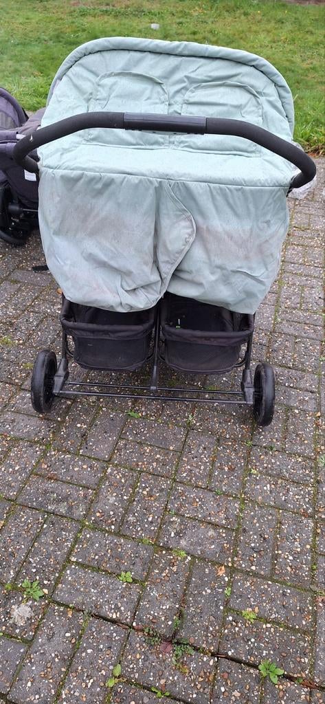 Dubbele buggy te koop, Ophalen