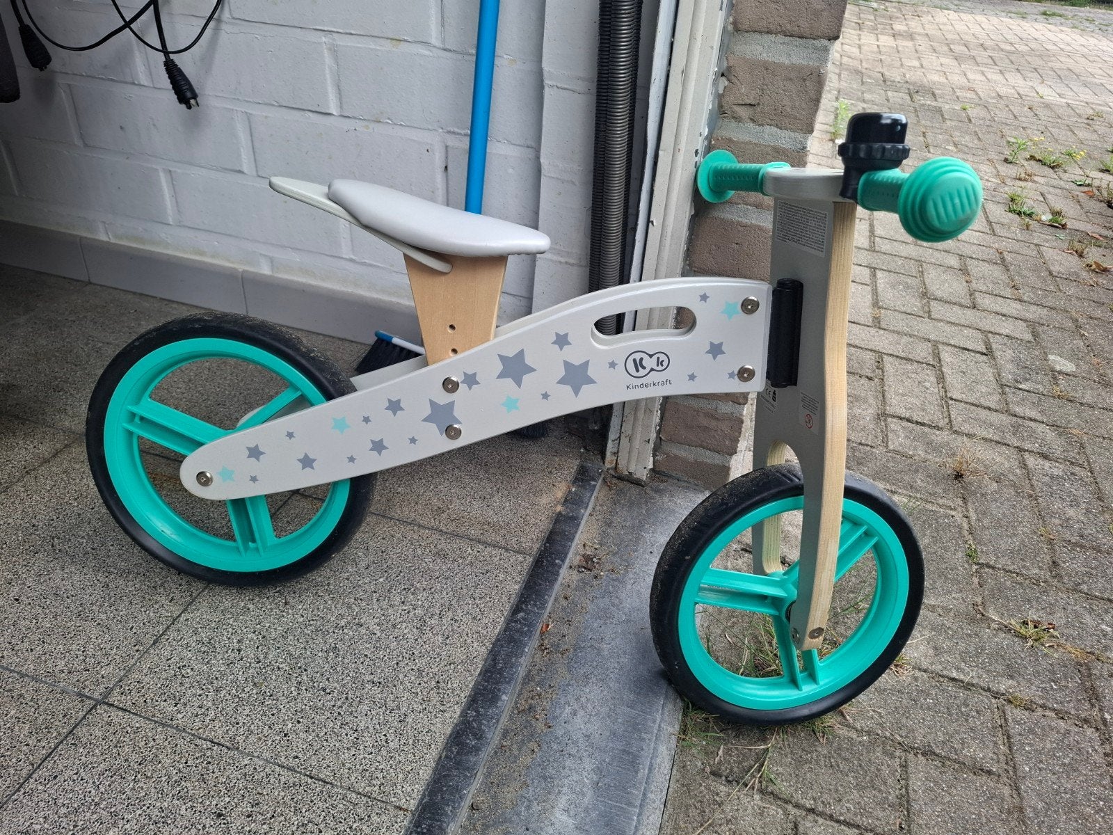 Mooi loopfietsje van Kinder Kraft, Ophalen