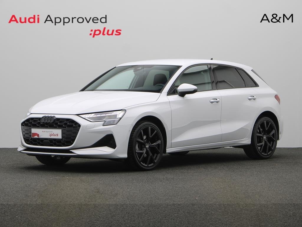 Audi A3 Sportback A3 Sportback 35 TFSI MHEV Business Edition, Auto's, Automaat, Wit, Navigatiesysteem, https://public.car-pass.be/vhr/e13db347-6c96-4fe1-bf45-101f900c5968