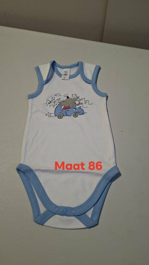 Jongen body's Nieuw 3 € stuk vanaf maat 86, Enfants & Bébés, Enlèvement, Neuf, Garçon, Vêtements de nuit ou Sous-vêtements