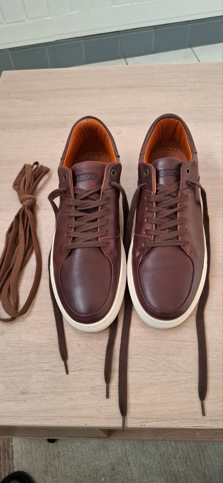 heren lederen schoenen maat 42, Ophalen