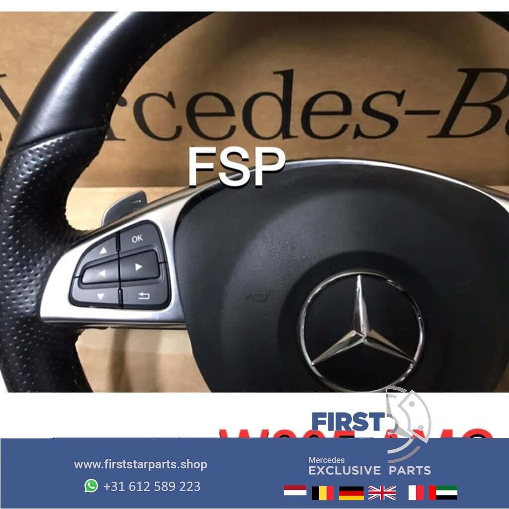 W205 W253 AMG STUUR + AIRBAG Mercedes C GLC KLASSE 2014-2020, Utilisé, -, -, Enlèvement ou Envoi
