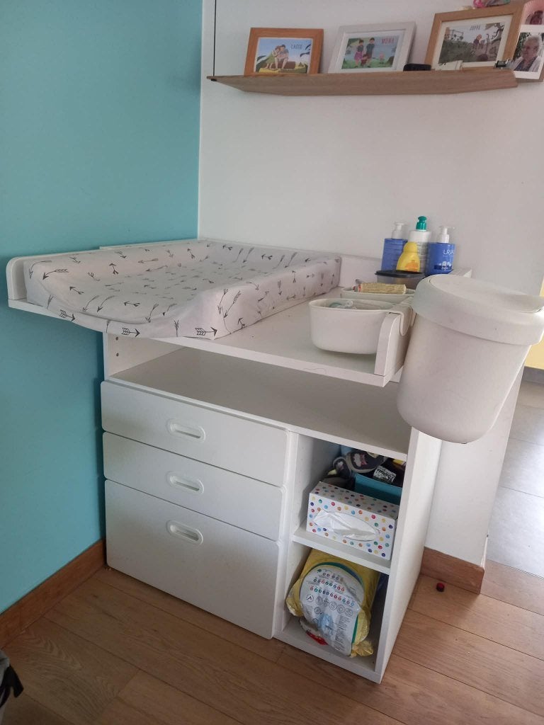 IKEA småstad verzorgingstafel, Kinderen en Baby's, Ophalen, Gebruikt, 100 cm of meer, 90 tot 105 cm