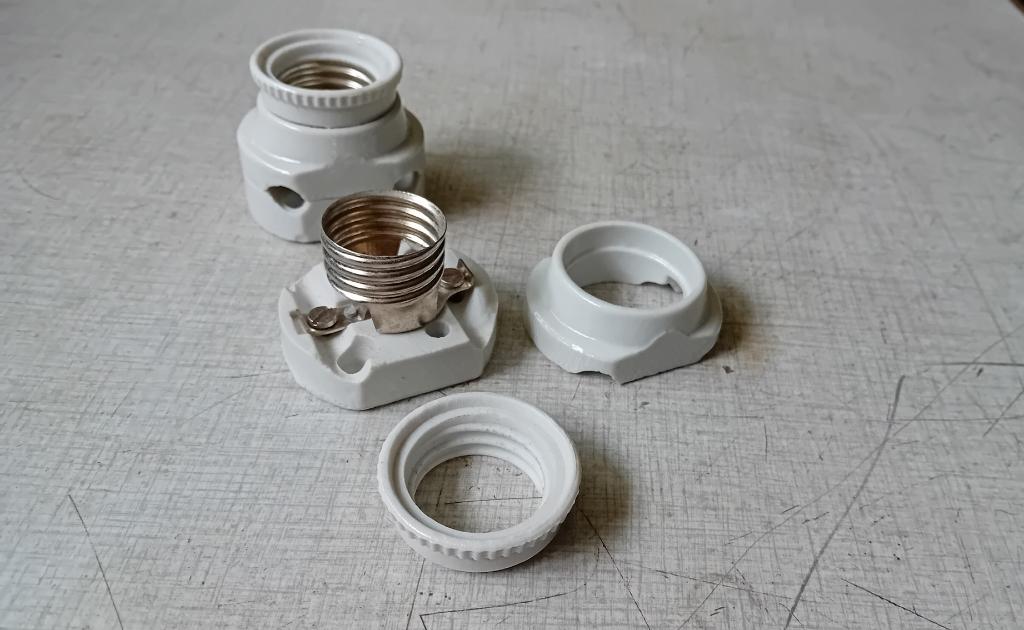 Douilles porcelaine pour illumination, Bricolage & Construction, Enlèvement ou Envoi, Comme neuf, Autres types
