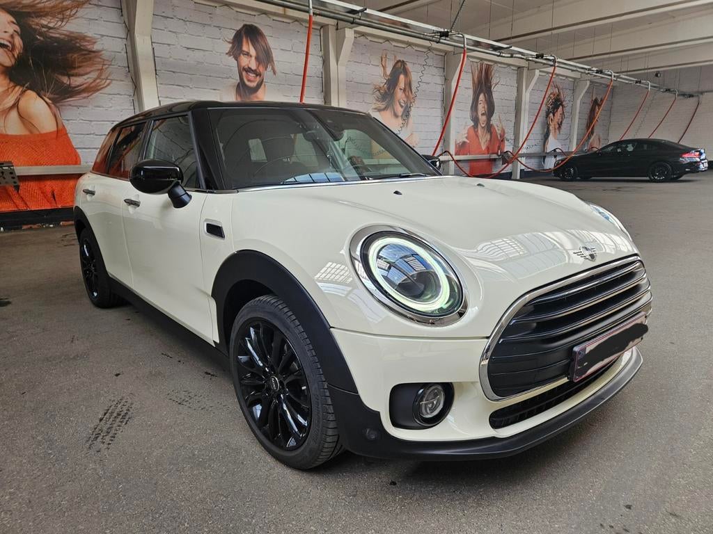 Clubman Mini Cooper zeer goede staat, Auto's, Voorwielaandrijving, Euro 5, Zwart, Leder en Stof