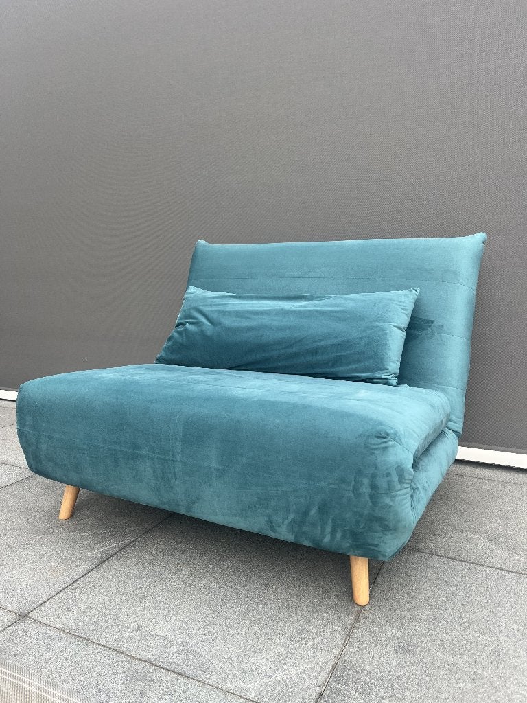 slaapbank 1 persoon ( maison du monde), Ophalen, Gebruikt, Eenpersoons, 75 tot 100 cm