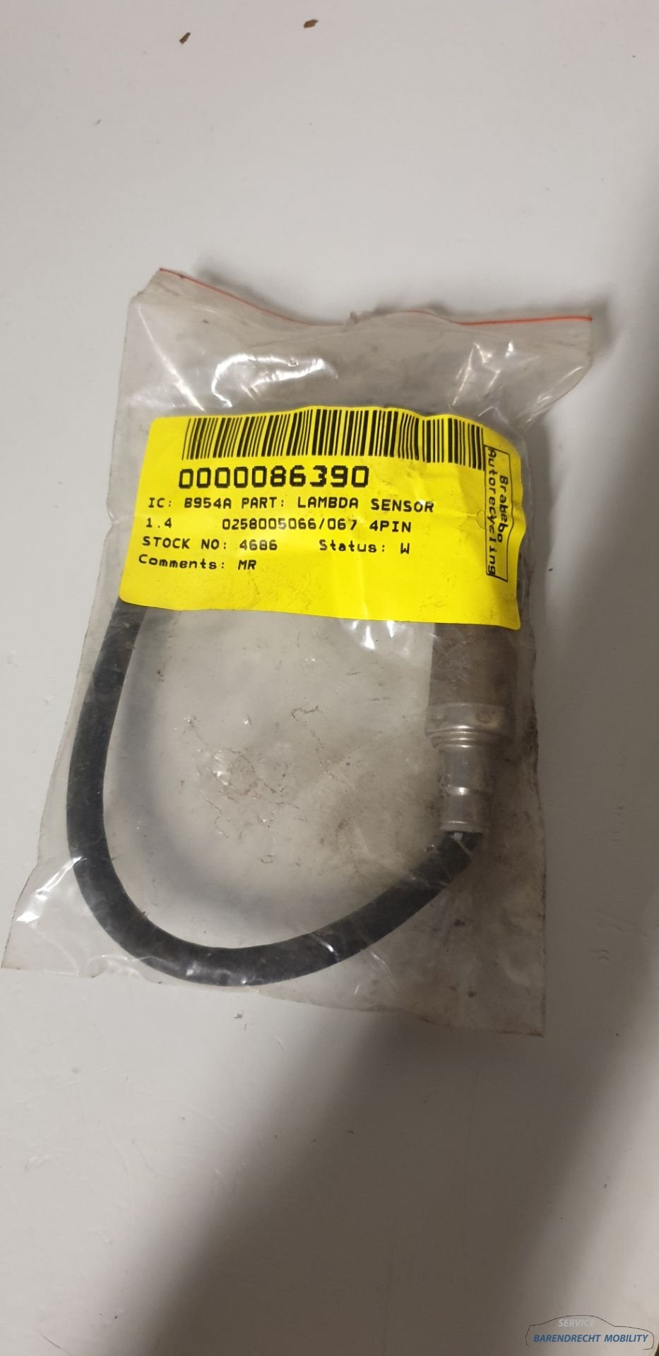 Lambdasonde VW Golf III 3 lambdasensor 1.4L gebruikt nette s, Gebruikt, Volkswagen, Volkswagen AG, Vw@volkswagen.de