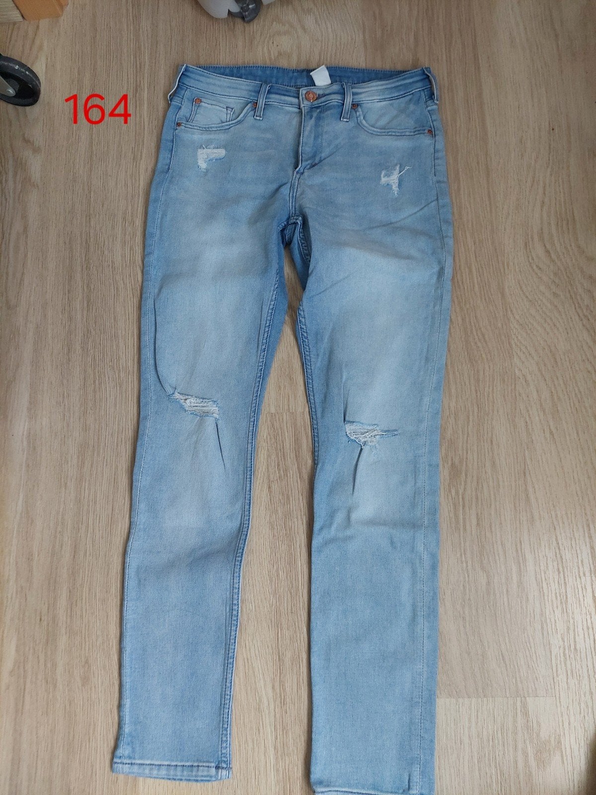 jeansbroek  tiener, Kleding | Dames, Spijkerbroeken en Jeans, Ophalen of Verzenden