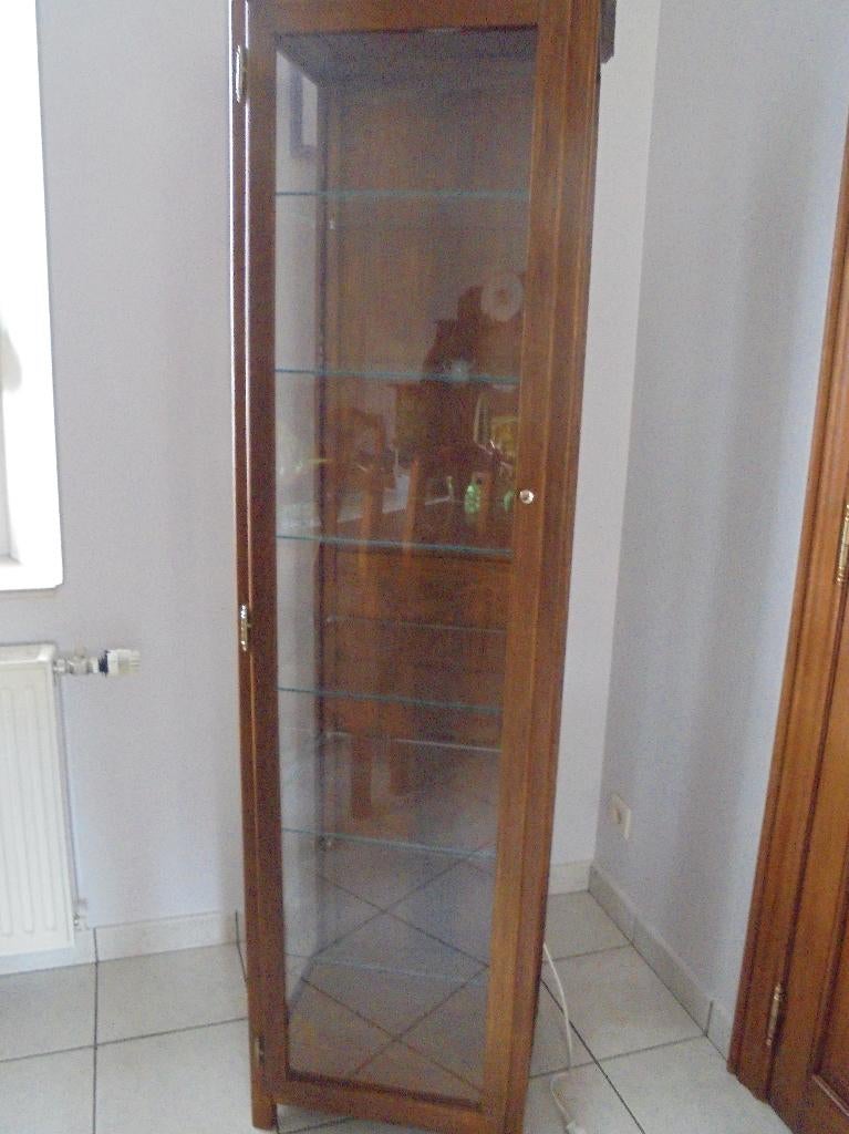 Meuble ou vitrine d'exposition, Maison & Meubles, Armoires | Vitrines, Comme neuf, Rustique, Moins de 50 cm, Avec tablette(s)