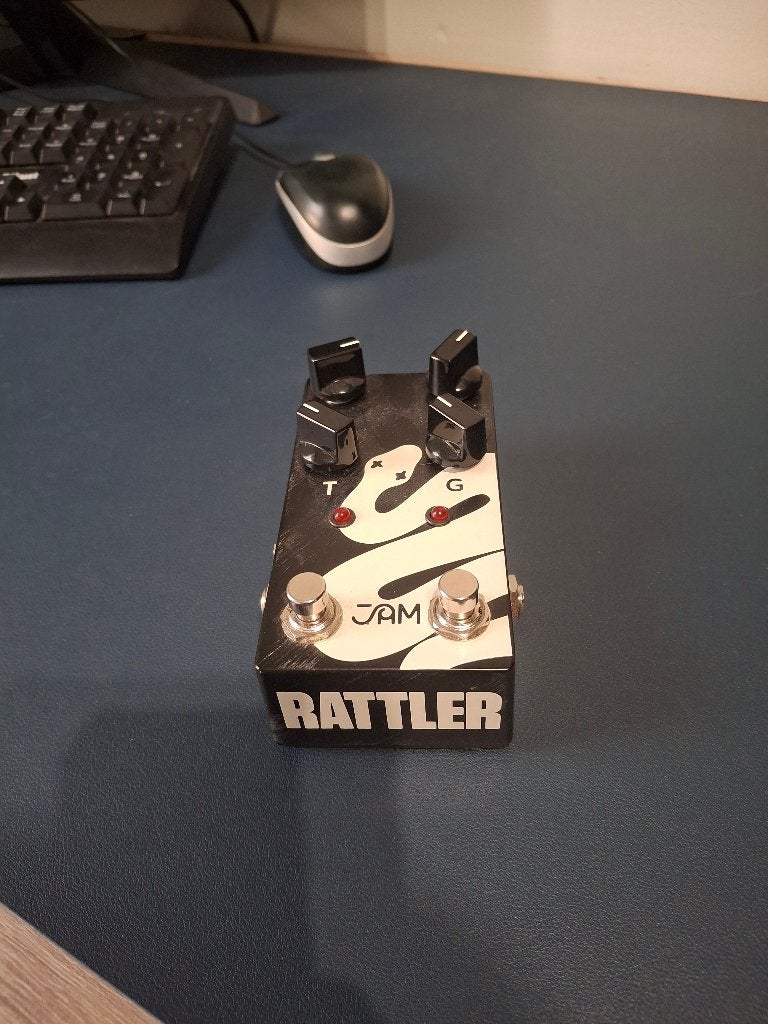 Jam distorsion Rattler basspedaleffect, Musique & Instruments, Effets, Enlèvement, Comme neuf, Distortion, Overdrive ou Fuzz